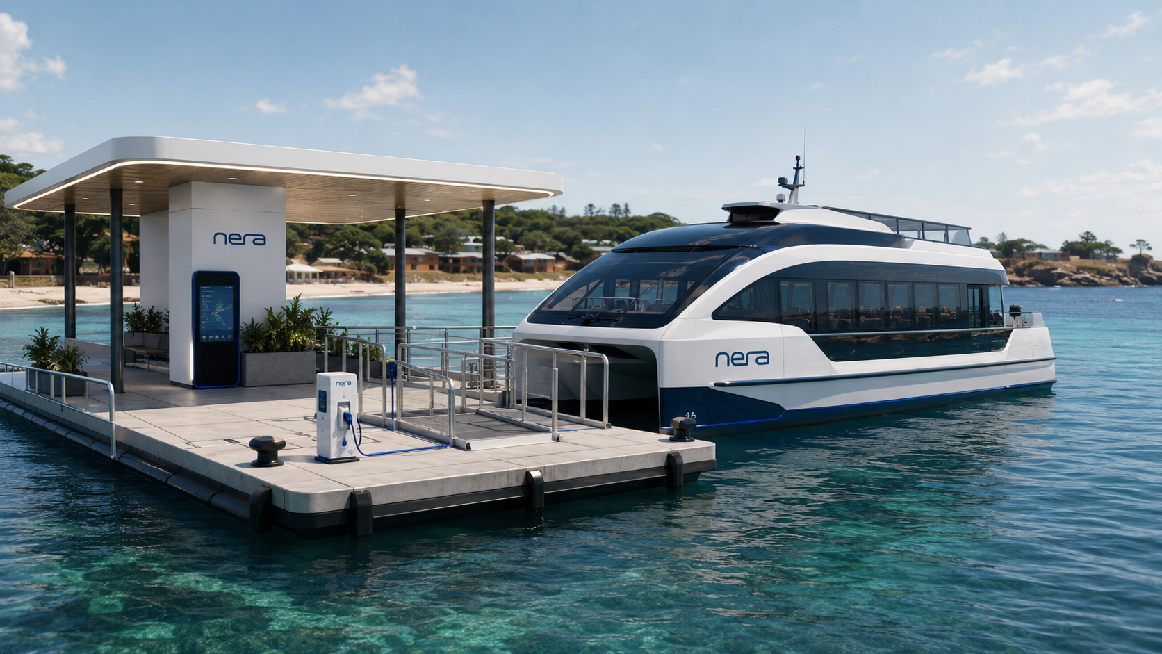 Hub modular flutuante